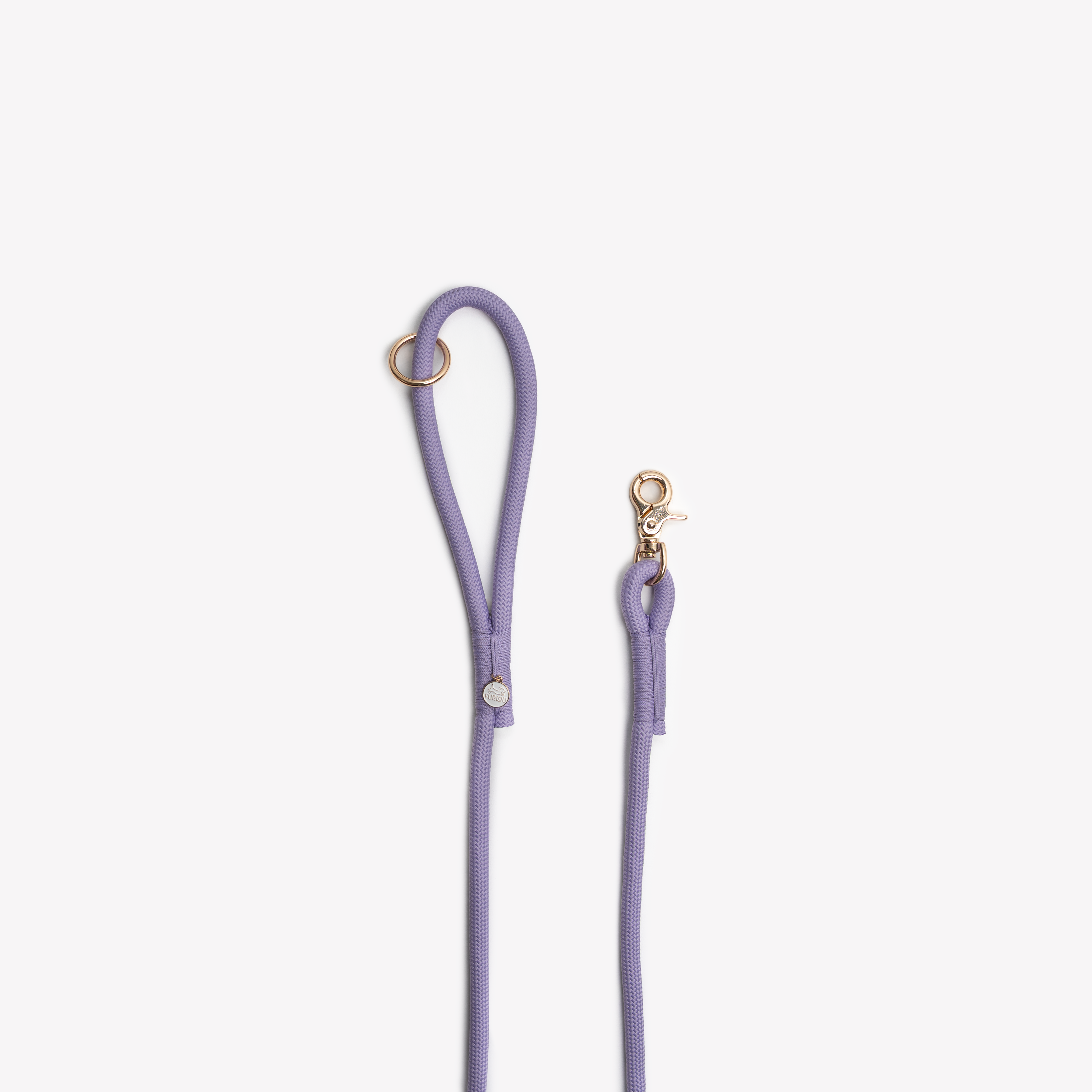 Lavender Braided Rope Lead