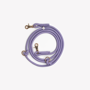 Lavender Hands Free Braided Rope Lead