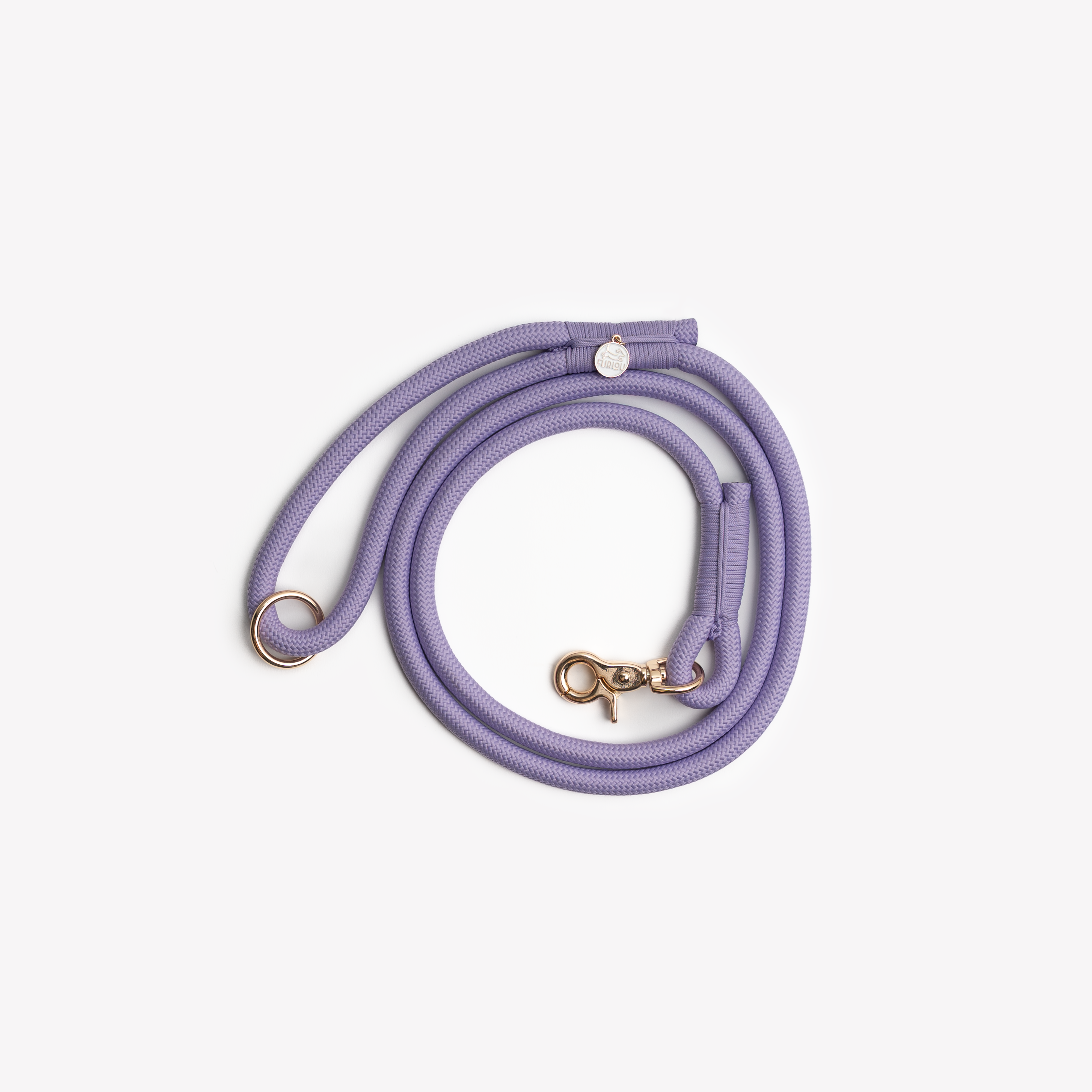 Lavender Braided Rope Lead