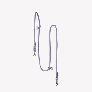 Lavender Hands Free Braided Rope Lead
