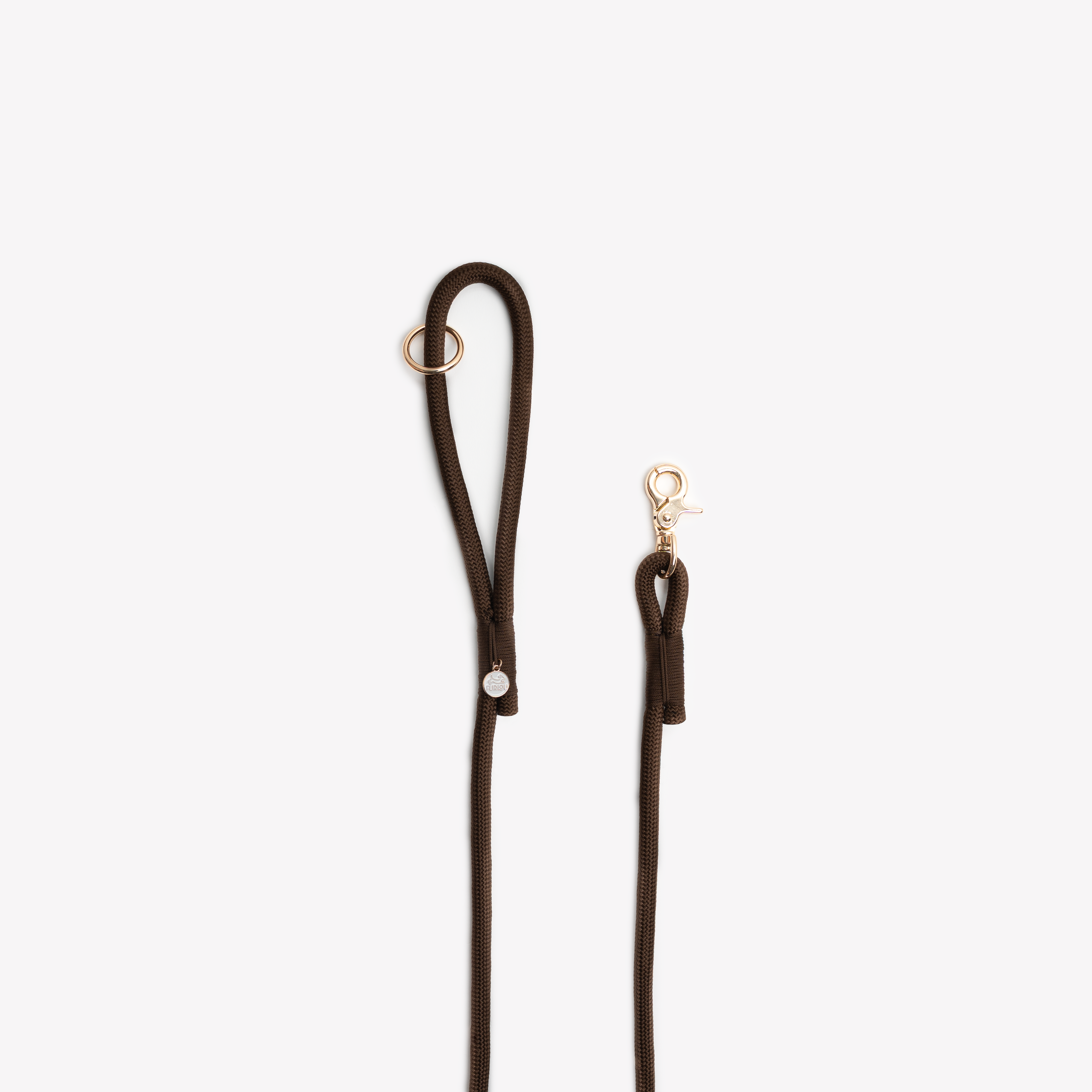 Black Braided Rope Lead