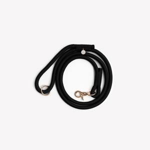 Black Braided Rope Lead