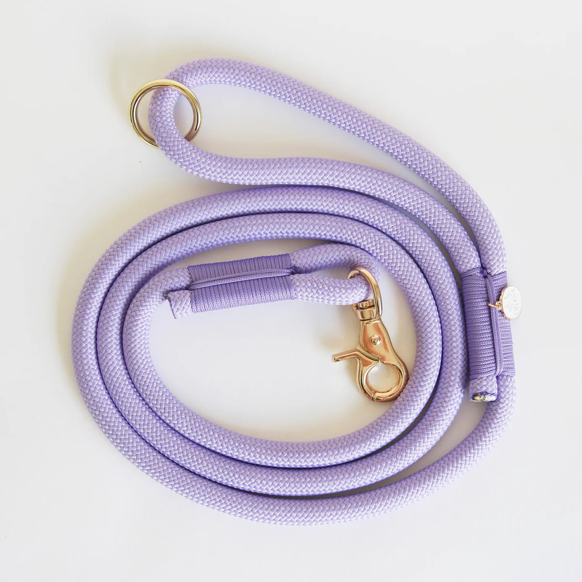 Lavender Braided Rope Lead