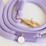 Load image into Gallery viewer, Lavender Braided Rope Lead
