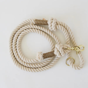 Vanilla Cream Rope Lead
