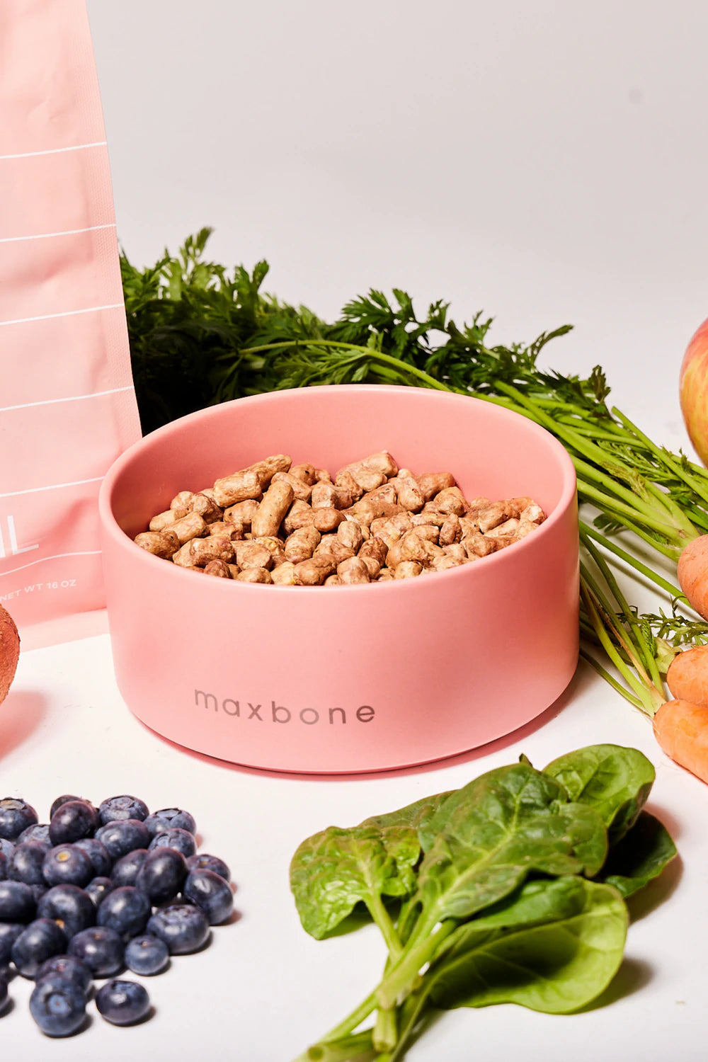 Pink Maxbone Ceramic Bowl
