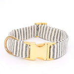 Load image into Gallery viewer, Charcoal Stripe Dog Collar
