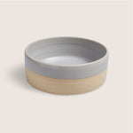 Load image into Gallery viewer, Grey Ceramic Food Bowl
