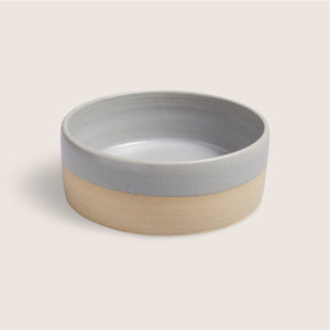 Grey Ceramic Food Bowl