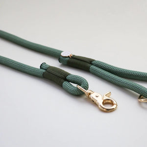 Sage Green Braided Rope Lead