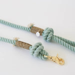 Load image into Gallery viewer, Teal Gem Rope Lead
