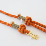 Load image into Gallery viewer, Orange Crush Rope Lead
