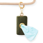 Load image into Gallery viewer, Olive Waxed Canvas Waste Bag Dispenser
