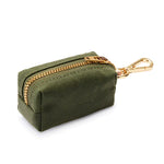 Load image into Gallery viewer, Olive Waxed Canvas Waste Bag Dispenser
