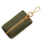 Load image into Gallery viewer, Olive Waxed Canvas Waste Bag Dispenser

