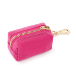 Load image into Gallery viewer, Hot Pink Waxed Canvas Waste Bag Dispenser

