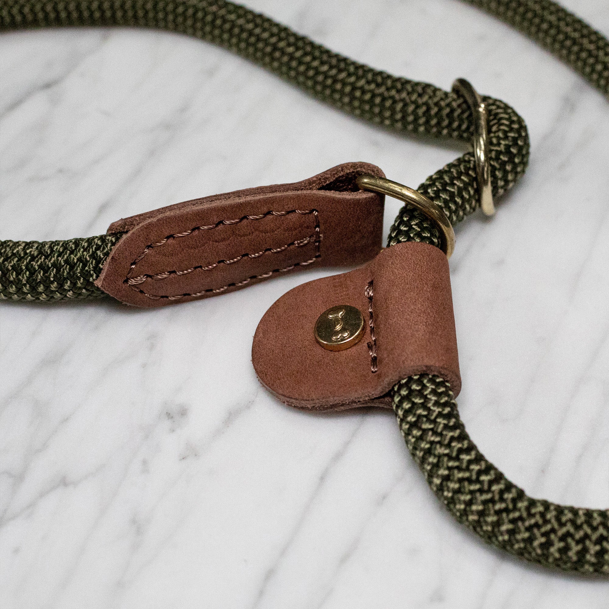 Denjo Torekov Slip Lead in Shimmer Green
