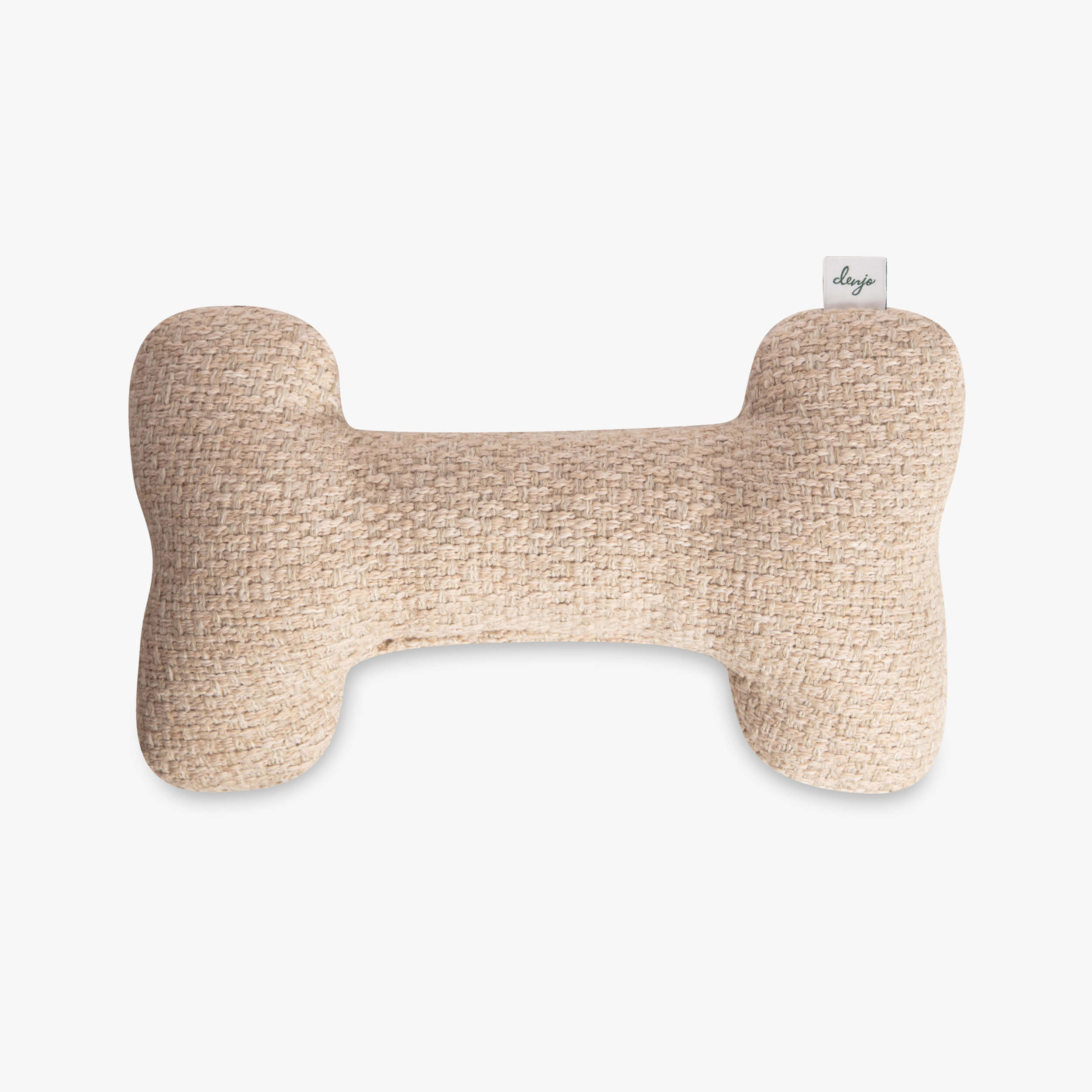Pluto Bone Dog Toy in Recycled Sand