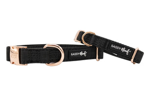 ‘Baby got Black’ Dog Collar