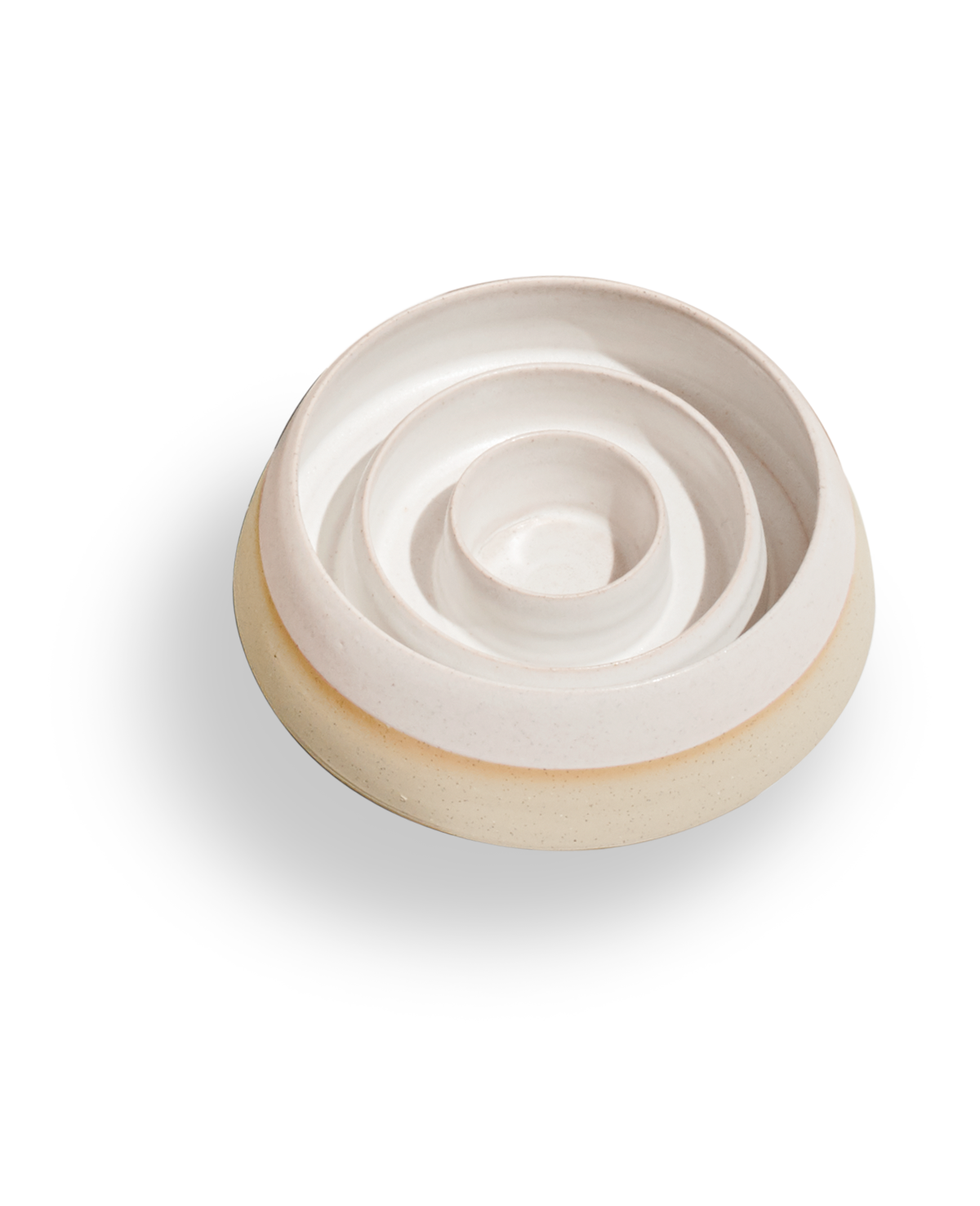 White Ceramic Slow Feeder