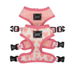 Load image into Gallery viewer, Dolce Rose Reversible Dog Harness
