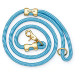 Load image into Gallery viewer, Powder Blue Marine Rope Dog Lead
