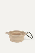 Load image into Gallery viewer, Sand Rubber Travel Bowl
